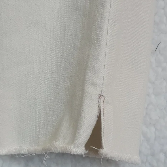 Democracy Women's Cream Skinny Jeans Size 10 - Picture 5 of 10